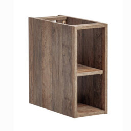 Heze Furniture Santa Fe Bathroom Cabinet Vanity 100 Cm With Basin - Dark Oak - thumbnail 3