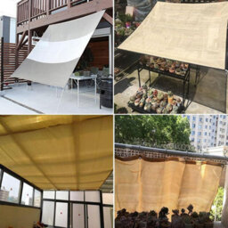 Beige 3Mx6M Shade Sail For Garden - thumbnail 7