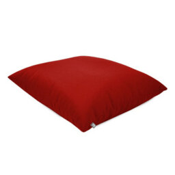 rucomfy Beanbags Rucomfy Indoor Or Outdoor Water Resistant  Floor Cushion Beanbag - Red Versatile Lounge Pillow - thumbnail 4