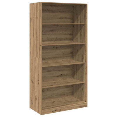Berkfield Durable Wardrobe Artisian Oak 100X50X200 Cm Engineered Wood