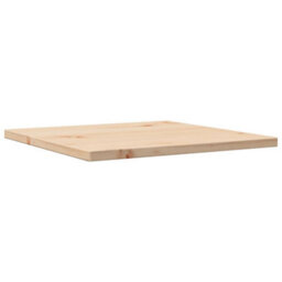 Berkfield Table Top 50X50X1.7 Cm Square Solid Wood Pine - thumbnail 4