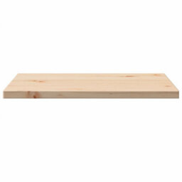 Berkfield Table Top 50X50X1.7 Cm Square Solid Wood Pine - thumbnail 5