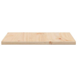 Berkfield Table Top 50X50X1.7 Cm Square Solid Wood Pine - thumbnail 6