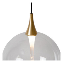 Lucide Premium Gisela Pendant Light Diameter 36Cm Led Dim. 2700K - Transparent - thumbnail 7