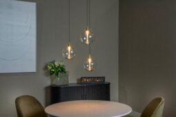 Lucide Premium Gisela Pendant Light Diameter 36Cm Led Dim. 2700K - Transparent - thumbnail 4