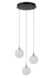 Lucide Premium Gisela Pendant Light Diameter 36Cm Led Dim. 2700K - Transparent - thumbnail 3