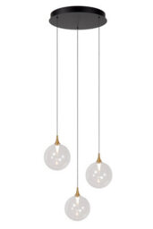 Lucide Premium Gisela Pendant Light Diameter 36Cm Led Dim. 2700K - Transparent - thumbnail 1
