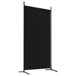 Walplus 2-Panel Room Divider Black 175X180 Cm Fabric - thumbnail 6