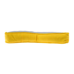 Homescapes Grey And Yellow Star Floor Cushion - thumbnail 2
