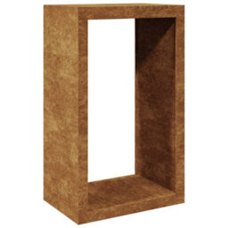 Walplus Firewood Rack 60X40X100 Cm Weathering Steel - thumbnail 2