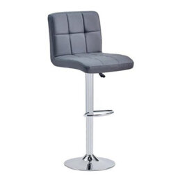 Furniture in Fashion Topaz Magnesia Effect High Gloss Bar Table 4 Coco Grey Stools - thumbnail 4