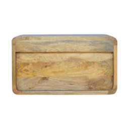 Artisan Furniture Oak-Ish 2 Drawer Floating Bedside - thumbnail 6