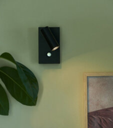 Nordlux Omari Metal Wall Light Hardwire Or Plug-In Black,plug In Or Mains Led - thumbnail 4