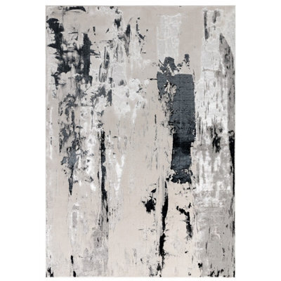 Modern Rug, Anti-Shed Abstract Rug For Bedroom, & Living Room, Abstract 8mm Thick Dining Room Rug-240Cm X 340Cm - image 1
