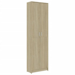 Walplus Hallway Wardrobe Sonoma Oak 55X25X189 Cm Engineered Wood - thumbnail 2