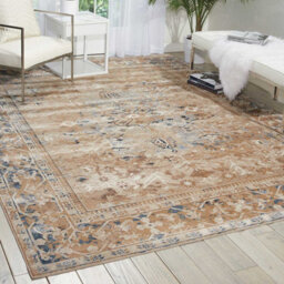 Floral Traditional Luxurious Rug For Dining Room-66 X 231Cm (Runner)