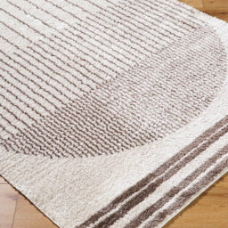 Livabliss Fossay Shaggy-Washable Beige Brown Green Grey Global High Pile Living Bedroom Rug 120 X 170 Cm Easy Care, Non Shedding - thumbnail 6