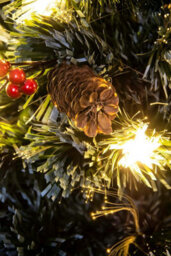 Christmas Tree World The 6Ft/180Cm Frosted Led Pine Fibre Optic Tree - thumbnail 8