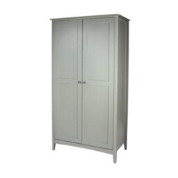 Core Products Como Light Grey 2 Door Wardrobe, H182.0Cm X W94.5Cm X D52.0Cm - thumbnail 3