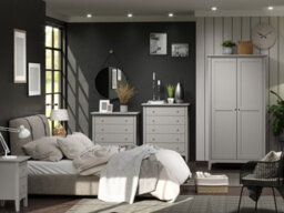 Core Products Como Light Grey 2 Door Wardrobe, H182.0Cm X W94.5Cm X D52.0Cm - thumbnail 6