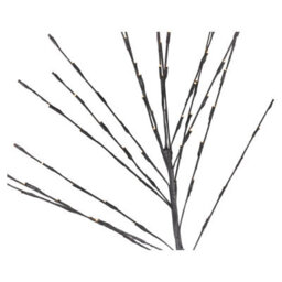 Urbn-Living Urbnliving 110Cm Led Fairy Twig Lights - 80 Warm White Leds Decorative Christmas Tree Lights For Indoor Outdoor Use - thumbnail 9