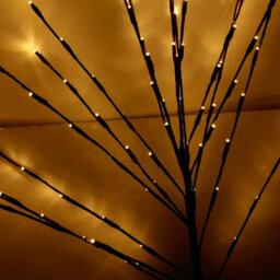 Urbn-Living Urbnliving 110Cm Led Fairy Twig Lights - 80 Warm White Leds Decorative Christmas Tree Lights For Indoor Outdoor Use - thumbnail 3