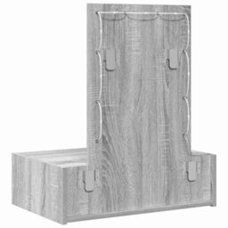Walplus Dressing Table With Drawer Grey 60 X 40 X 70 Cm Engineered Wood - thumbnail 7