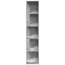 Walplus Corner Cabinet Concrete Grey 33X33X164.5 Cm Engineered Wood - thumbnail 5