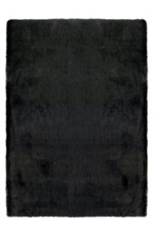 Lustrous Black Plain Rug By Origins -120Cm X 170Cm - thumbnail 4