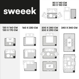 Sweeek - Indoor Rug With Ochre And White Stripes 120X160Cm - Pablo - thumbnail 7
