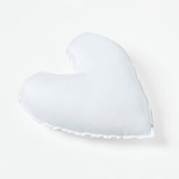 "Homescapes Super Microfibre Heart Shaped Cushion Pad - Cushion Filler And Inserts 40 Cm (16"")" - thumbnail 2
