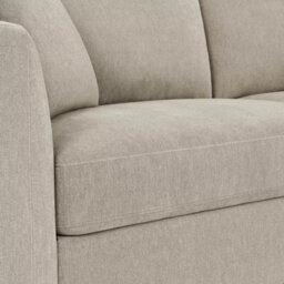 Xample Thomasville Walsen Grey Fabric Corner Sofa With Storage Ottoman, Pocket Coil Cushions, Solid Wood Legs, Removable Back Cushions - thumbnail 5