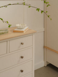 Statement Furniture Pembroke 2 Over 3 Chest Of Drawers - Pebble - thumbnail 2