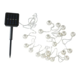 Pauleen 48074 Sunshine Glamour Solar Fairy Lights In Moroccan Silver For Outdoor Use Balcony Or Terrace - thumbnail 3