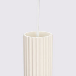 Sollux Lighting Karbon Aluminum Beige 3 Lights Minimalist Pendant Ceiling Light - thumbnail 7