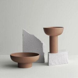 Blomus Miyabi Stoneware Vase M - Terracotta - thumbnail 2