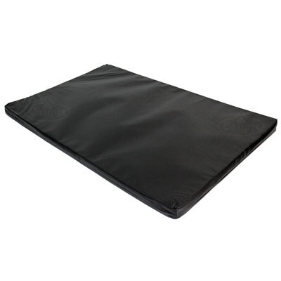 Actiaspet Xxl Dog Bed Cage Crate Pet Waterproof Hygienic Bedding Tough Hardwearing Cushion Mat Black - image 1