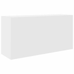 Walplus Bathroom Wall Cabinet White 80X25X40 Cm Engineered Wood - thumbnail 2