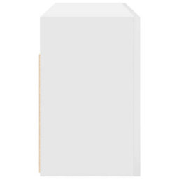 Walplus Bathroom Wall Cabinet White 80X25X40 Cm Engineered Wood - thumbnail 6