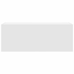 Walplus Bathroom Wall Cabinet White 80X25X40 Cm Engineered Wood - thumbnail 4