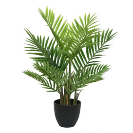 Potted Faux Palm Tree, Green - Barker & Stonehouse
