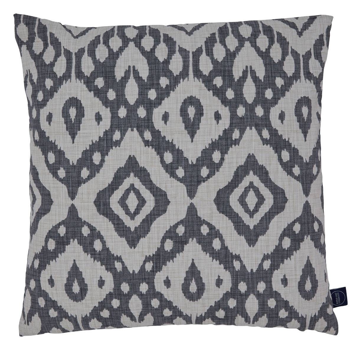 Maroc Grey Cushion, Square Fabric - Barker & Stonehouse - image 1