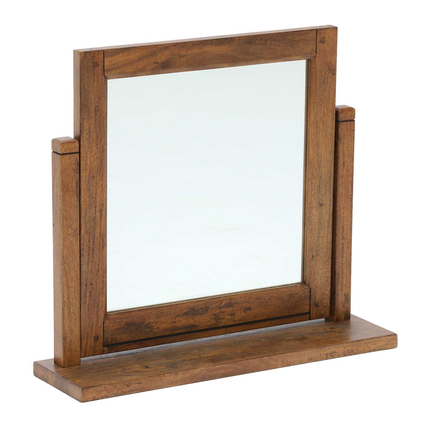 New Frontier Gallery Mirror, Square, Mango Wood - Barker & Stonehouse - image 1