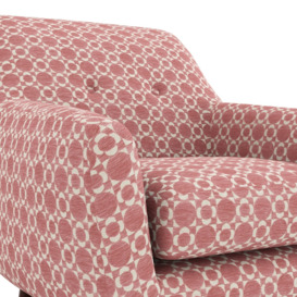 Orla Kiely Rose Armchair, Pink Fabric - Barker & Stonehouse - thumbnail 3