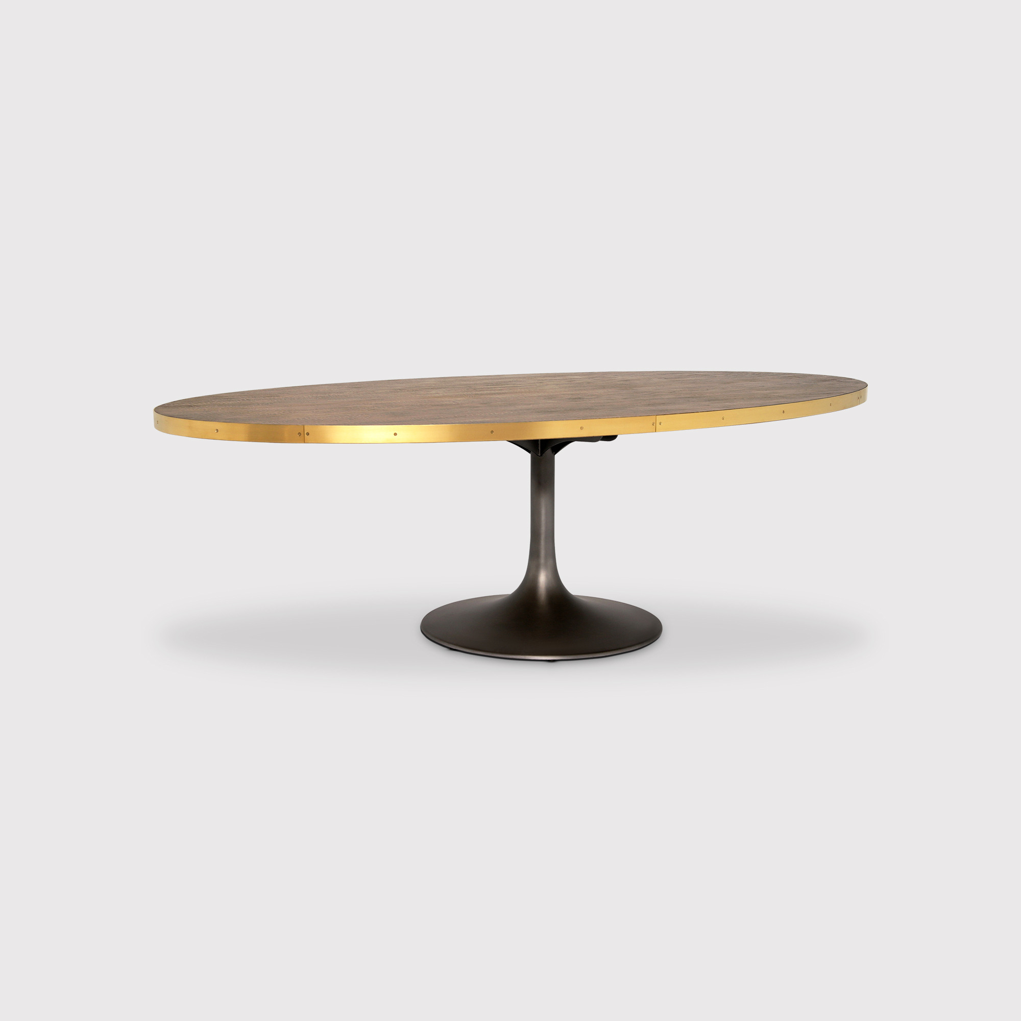 Talula Tulip Oval Dining Table 250x130x78cm, Neutral Wood - Barker & Stonehouse - image 1