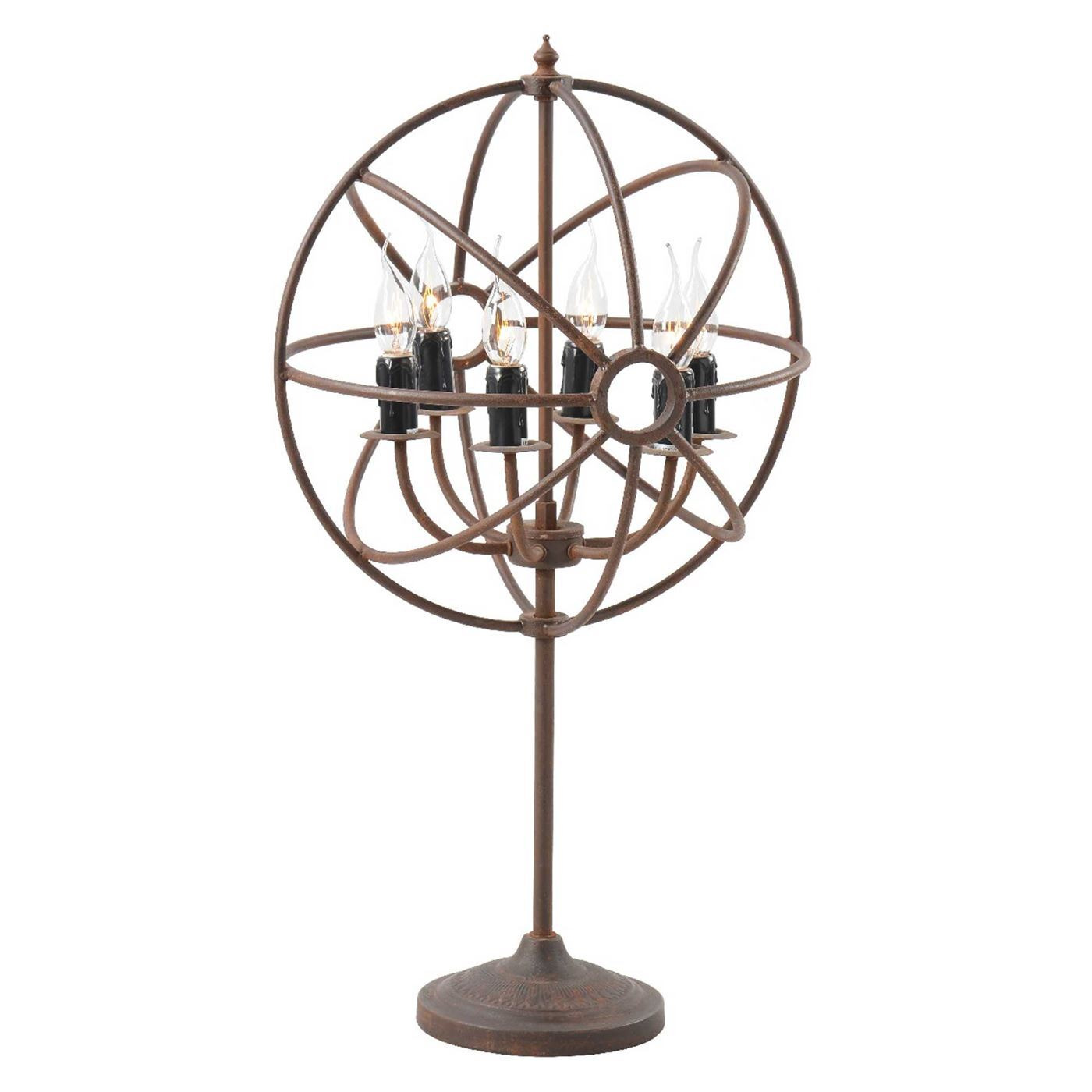 Timothy Oulton Gyro Table Lamp, Brown Metal - Barker & Stonehouse - image 1