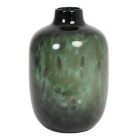 Green Tortoise Vase Glass - Barker & Stonehouse