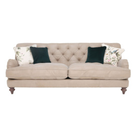 Windermere Large Sofa, Brown Leather - Barker & Stonehouse - thumbnail 1