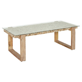 Garcia Dining Table 220x100cm, Neutral Wood - W220cm - Barker & Stonehouse - thumbnail 2