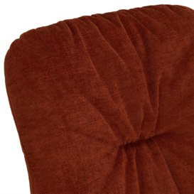 Kimi Dining Chair, Orange Fabric - Barker & Stonehouse - thumbnail 3